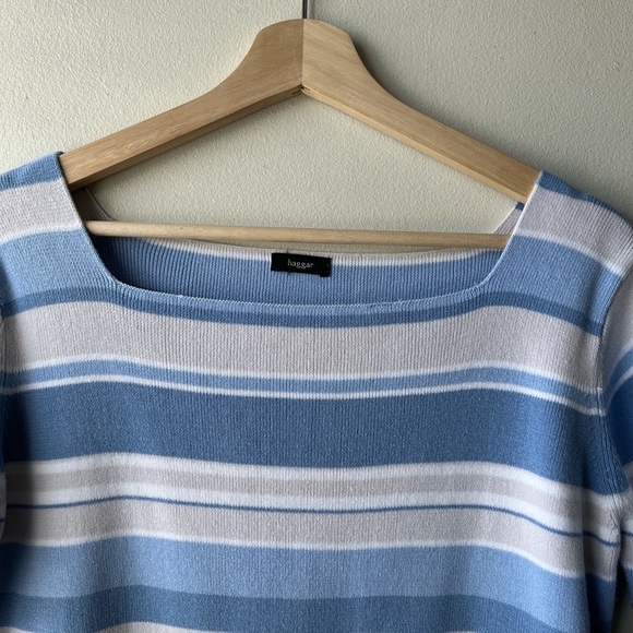 Haggard T Shirt Square neck top - Picture 2 of 7